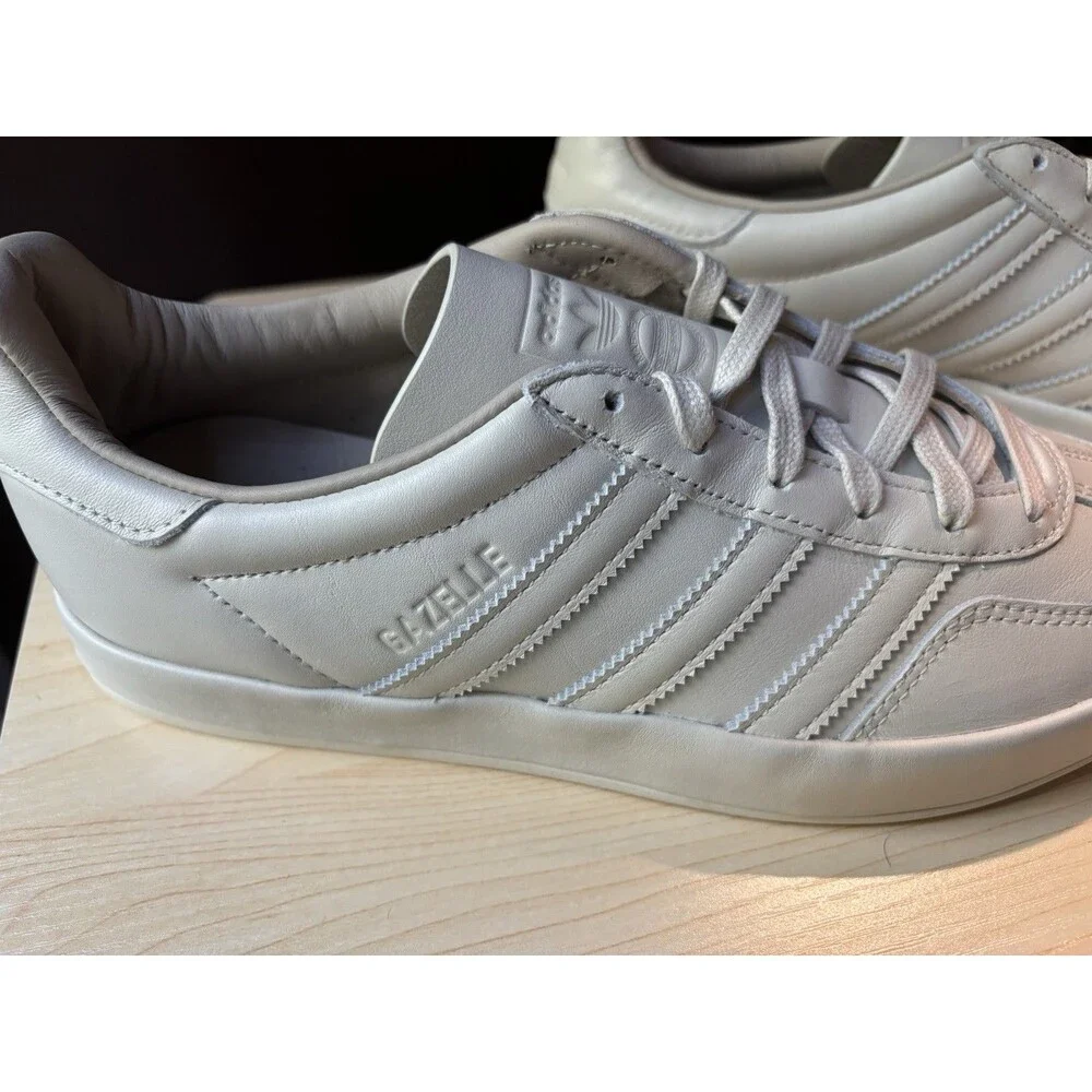 New Adidas Gazelle Indoor Lux Alumina JI3508 Beige Unisex Men 7 Women 8